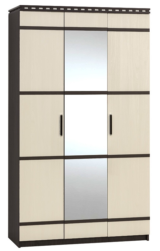 Фото Шкаф Ольга-13 (126) трехдверный  от производителя Фант-мебель в Новороссийске по цене 18&nbsp;040 ₽