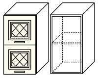 Фото kukhnya-diana-4-provans-fant кухня диана-4 прованс шкаф настенный 400 (шв-44) производитель Фант-мебель