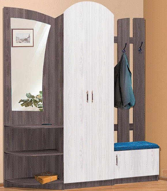 Фото Прихожая Саша 2 от производителя Фант-мебель в Новороссийске по цене 12 660 ₽