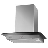 Вытяжка купольная Ancona 60 (600х500хh500(980)) (Материал Металл/Стекло , Цвет Белый/Прозрачный) в Новороссийске от производителя 