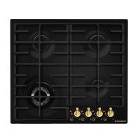 Варочная поверхность газовая 4-х комф. MGHE 64 74 (590х520) (Материал Стеклокерамика , Цвет Черный) в Новороссийске от производителя 
