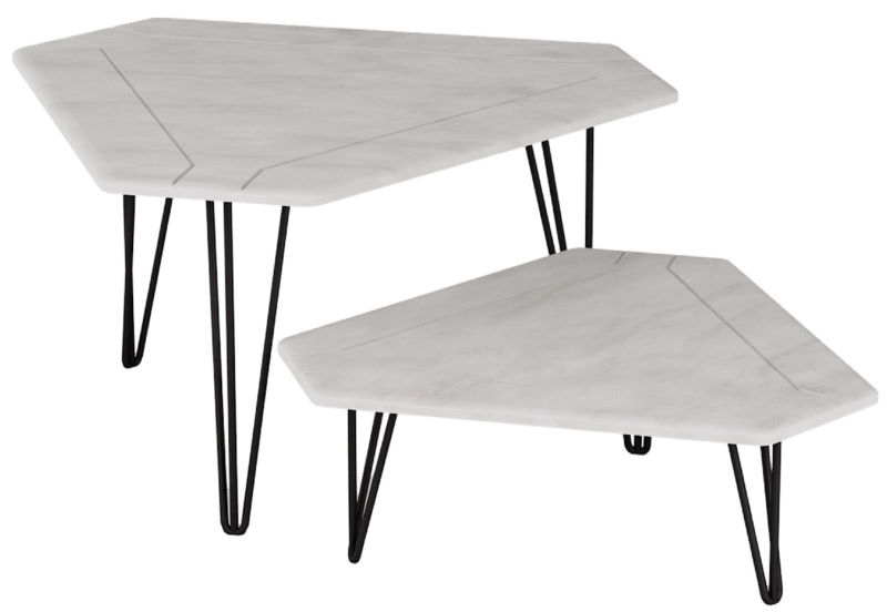 Фото Стол журнальный Тет-а-тет (2шт) от производителя Калифорния в Новороссийске по цене 9&nbsp;420 ₽