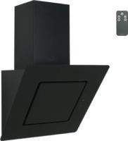 Вытяжка наклонная Camellia 160 (600х465хh880(1280)) (Материал Металл/Стекло , Цвет Черный/Черный) в Новороссийске от производителя 