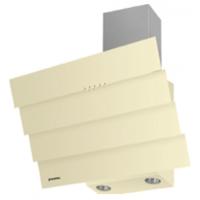 Вытяжка наклонная Cascada quart 60 (596х420хh713(878)) (Материал Металл/Стекло , Цвет Металлик/Черный) в Новороссийске от производителя 