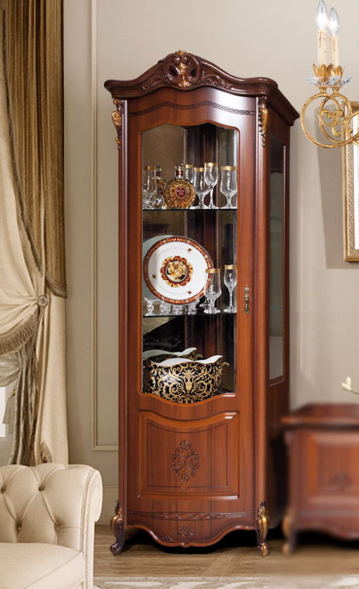 Фото Шкаф-витрина Аллегро 2 от производителя Слониммебель в Новороссийске по цене 39&nbsp;300 ₽