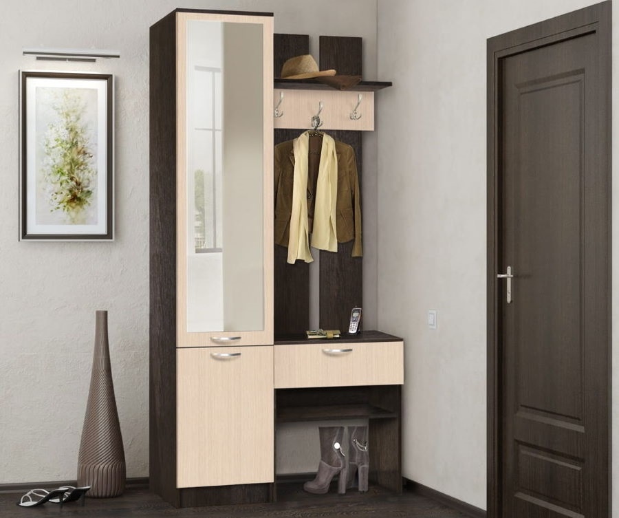 Фото Прихожая Иннэс-3 (левая) от производителя Диал в Новороссийске по цене 7 650 ₽