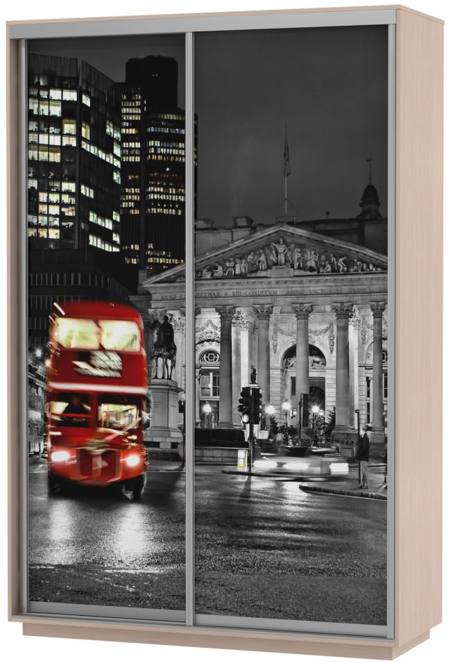 Фото Шкаф-купе Экспресс Хит Фото (2 двери) от производителя Мебельная компания Е1 в Новороссийске по цене 22&nbsp;920 ₽