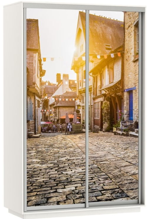 Фото Шкаф-купе Экспресс Дуо Фото (1,2х0,6х2,4 - 2 двери) от производителя Мебельная компания Е1 в Новороссийске по цене 34&nbsp;580 ₽