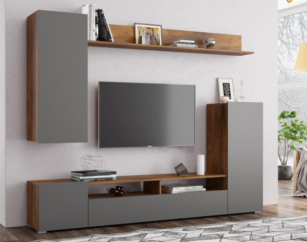 Фото Шкаф МЦН Прага-3 от производителя Олмеко в Новороссийске по цене 14 520 ₽