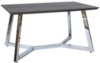 Стол обеденный D-1913 (металл, мдф-черный,  хром (La-alta) ) в Новороссийске от производителя 