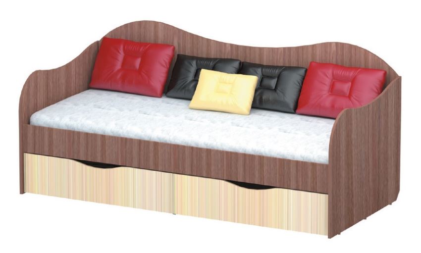 Фото Кровать односпальная Бокс (СМ 90х200) от производителя Пирамида в Новороссийске по цене 11&nbsp;880 ₽