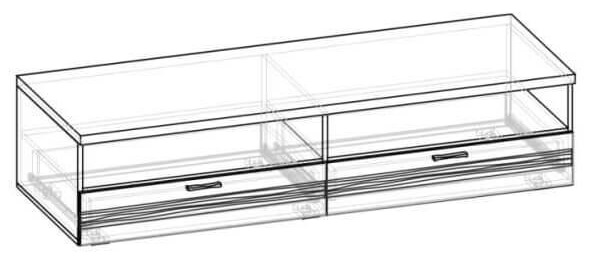 Фото Тумба ТВ Лотос ТБ-808 от производителя Сантан в Новороссийске по цене 6&nbsp;260 ₽