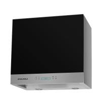 Вытяжка наклонная Araks 60 (600х270хh540) (Материал Металл/Стекло , Цвет Металлик/Черный) в Новороссийске от производителя 