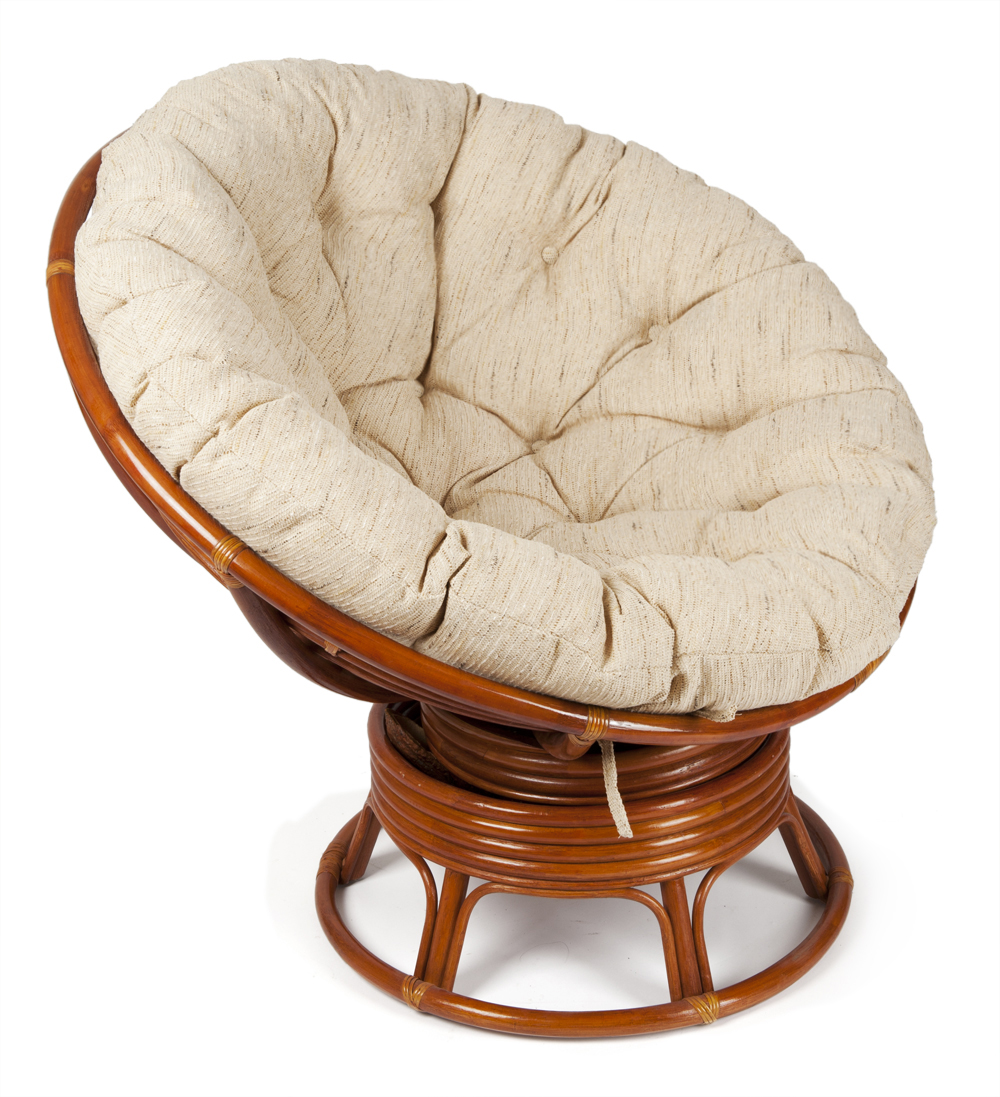Фото Кресло-качалка 23/01B Papasan с матрасом (D1150х980хh970) от производителя Tetchair в Новороссийске по цене 29 820 ₽