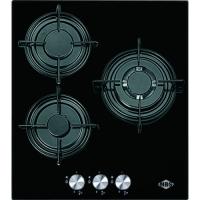 Варочная поверхность газовая 3-х комф. PG-452 (450х510) (Материал Стеклокерамика , Цвет Черный) в Новороссийске от производителя 