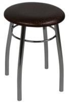 Табурет Пул ( Обивка стула:кожзам , хром, в ассортименте, круглое (Европа-Д) ) в Новороссийске от производителя 