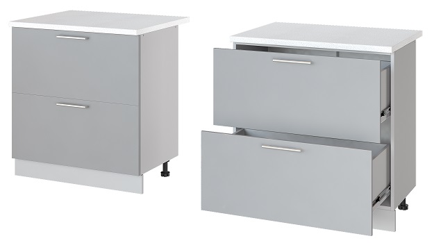 Фото Кухня Бронкс стол-рабочий Н-82 от производителя Леко в Новороссийске по цене 8 800 ₽