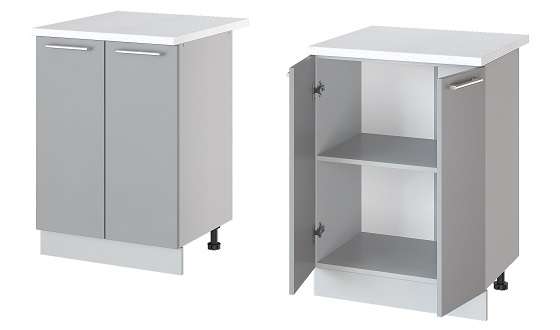 Фото Кухня Бронкс стол-рабочий Н-60 от производителя Леко в Новороссийске по цене 4 420 ₽