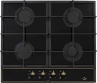 Варочная поверхность газовая 4-х комф. PG-612 (590х515) (Материал Стеклокерамика , Цвет Черный) в Новороссийске от производителя 
