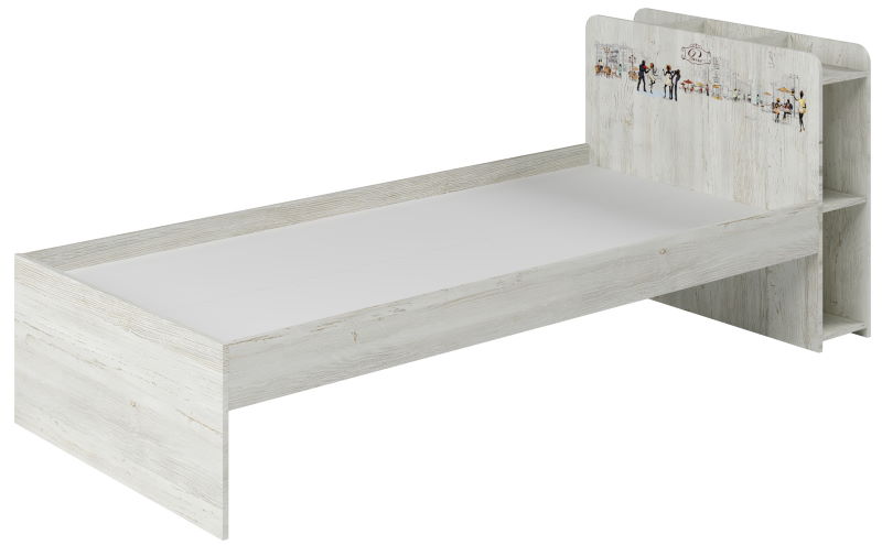 Фото Кровать односпальная Поло (СМ 90х200) с основанием от производителя Регина в Новороссийске по цене 8&nbsp;990 ₽