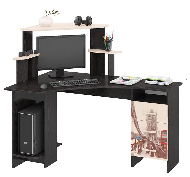 Фото Стол компьютерный Бумеранг-3Н(М) (Л) от производителя ТриЯ в Новороссийске по цене 15&nbsp;410 ₽