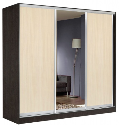 Фото Шкаф-купе Оскар 4.5 (2,22х0,6х2,4 - 3 двери) от производителя Мебель Маркет в Новороссийске по цене 60&nbsp;750 ₽