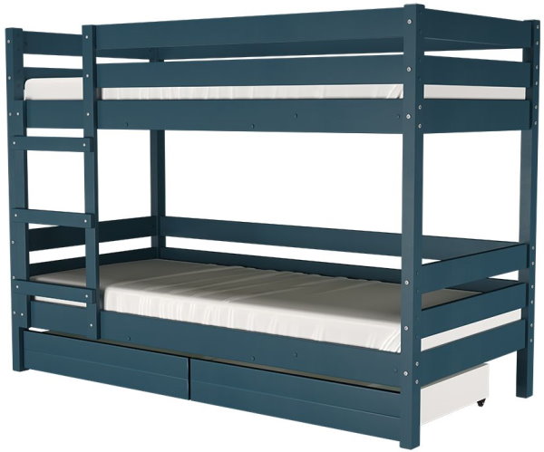 Фото Кровать 2-х ярусная Джуниор (СМ 90х200) с основаниями под матрасы от производителя Браво-мебель в Новороссийске по цене 32 710 ₽