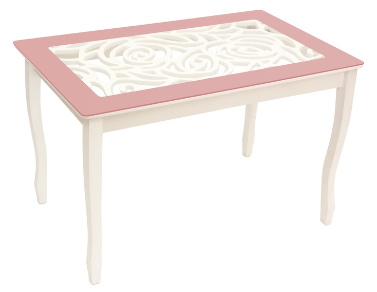 Фото Стол обеденный Стиль 2 Ажур от производителя Мебель из стекла в Новороссийске по цене 13&nbsp;370 ₽