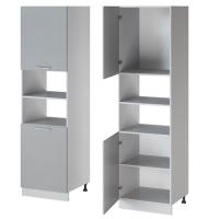 Кухня Бронкс пенал П-60 (белый, бетон,(Леко)) в Новороссийске от производителя 