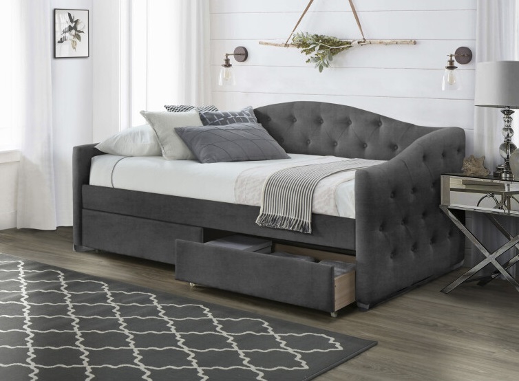 Фото Кровать односпальная Halmar Aloha (СМ 90х200) c ортопедическим основанием от производителя Halmar  в Новороссийске по цене 54&nbsp;950 ₽