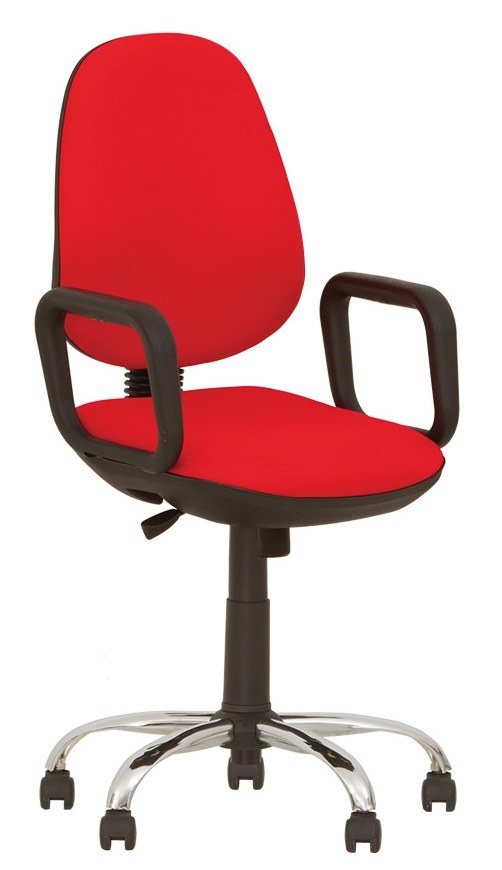 Фото Кресло для персонала Комфорт (Comfort) GTS active 1 (хром RU) от производителя Новый стиль в Новороссийске по цене 8 880 ₽