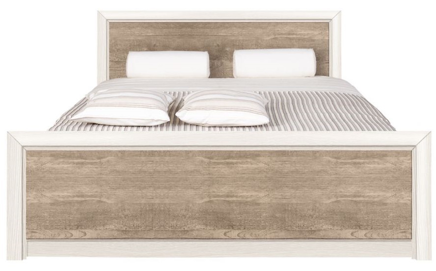 Фото Кровать двуспальная Коен LOZ (СМ 140х200)_2 без основания от производителя Black Red White (БРВ) в Новороссийске по цене 21 120 ₽