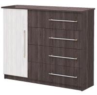 Комод комбинированный Ольга-9  в интернет магазине Планета Комфорта Фото komod-dlya-gostinoy комод комбинированный ольга-9  производитель Фант-мебель