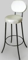 Стул барный Люкс  ( Обивка стула:кожзам , мусс светлый, в ассортименте, круглое (Модуль) ) в Новороссийске от производителя 