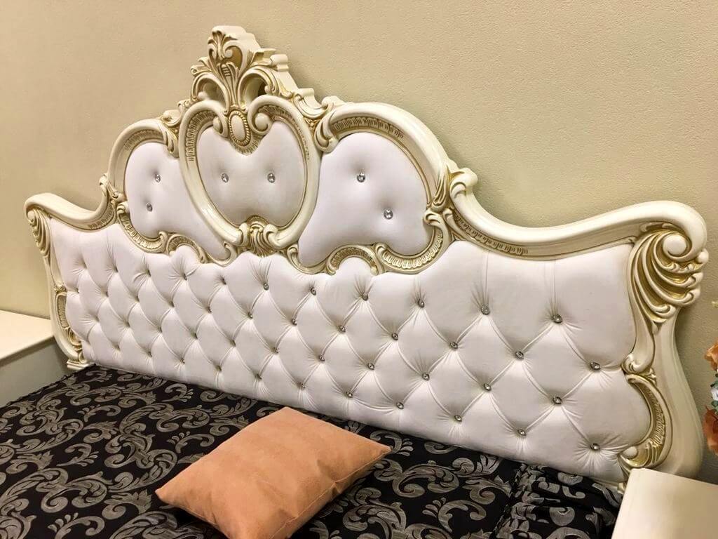 Фото Кровать двуспальная Лорена (СМ 180х200) с основанием от производителя Слониммебель в Новороссийске по цене 62 430 ₽