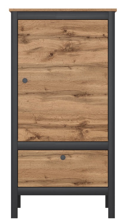 Фото Шкаф Loft REG1D1S/60 от производителя Black Red White (БРВ) в Новороссийске по цене 12 940 ₽