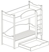 Кровать двухъярусная