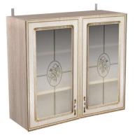 Фото kukhonnye-shkafy-so-steklom кухня анжелика шкаф навесной шкн800в производитель 