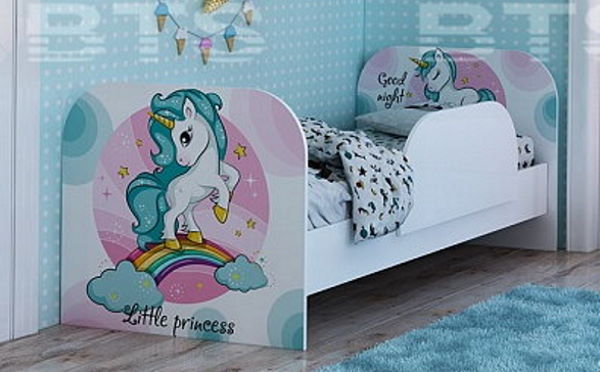 Фото Кровать детская Тойс КР-08 (СМ 80х180) от производителя БТС  в Новороссийске по цене 10&nbsp;440 ₽