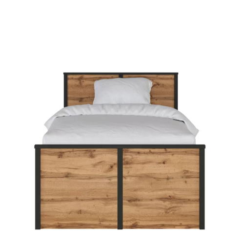Фото Кровать односпальная Loft LOZ120x200 (СМ 120х200) с основанием от производителя Black Red White (БРВ) в Новороссийске по цене 15 910 ₽