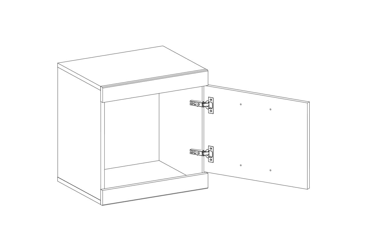 Фото Тумба для обуви 1D Оскар (Oskar) от производителя Анрэкс в Новороссийске по цене 5 510 ₽