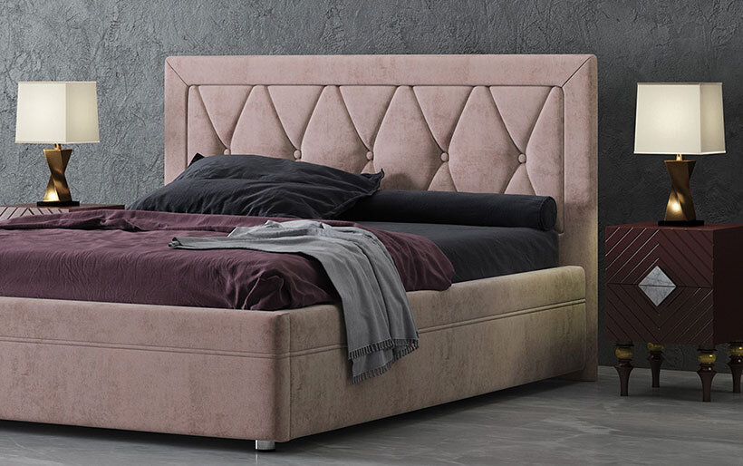 Фото Кровать двуспальная Jessica 3 (СМ 160х200) без основания от производителя Корона в Новороссийске по цене 36 720 ₽