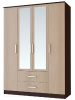 Шкаф Фиеста (160) четырехдверный (венге, лоредо,(БТС))