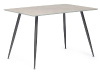 Стол обеденный Дарвин (Darwin)  (металл-краска, мдф-серый мрамор ,  черный (Tetchair) )