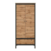 Фото Шкаф Loft SZF2D1S (62) двухдверный от производителя Black Red White (БРВ) в Новороссийске по цене 26&nbsp;620 ₽