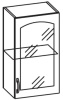 Фото Кухня Селена К-80 (К-56) шкаф навесной 400 (остекленный) от производителя Ставрополь Мебель в Новороссийске по цене 2&nbsp;310 ₽