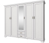 Фото Шкаф 5DG2SZ Тиффани (Tiffany) (259) пятидверный от производителя Анрэкс в Новороссийске по цене 108&nbsp;200 ₽
