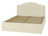 Кровать двуспальная Ассоль плюс АС-30 (СМ 160х200) с подъемным механизмом без основания ( 160х200 , ЛДСП/МДФ , ваниль/ваниль , с подъемным мех. , с коробом , без матраса (Компасс) )